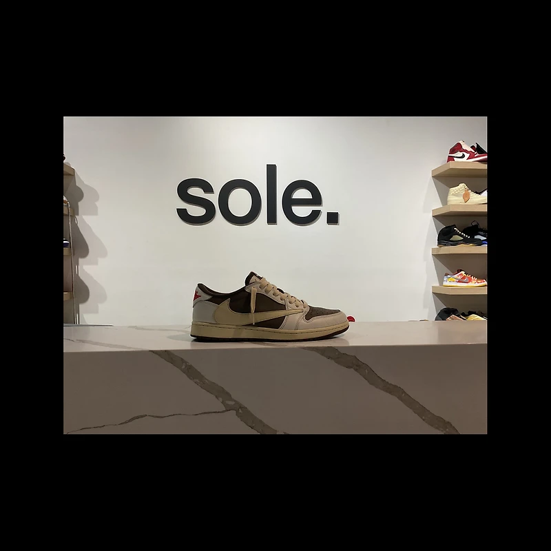 Pre-Owned Travis Scott x Air Jordan 1 Retro Low OG 'Reverse Mocha'