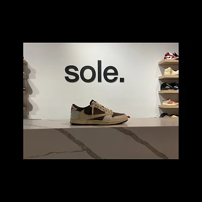 Pre-Owned Travis Scott x Air Jordan 1 Retro Low OG 'Reverse Mocha'