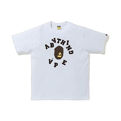 Bape ABC Ape Broken Head Tee White