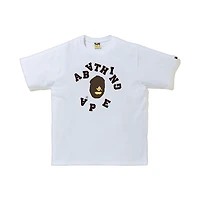 Bape ABC Ape Broken Head Tee White