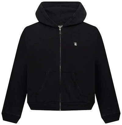 Hellstar Essentials Zip Up Hoodie 'Black'