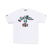 Bape College Pocket tee White