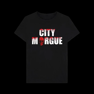 Vlone x City Morgue Drip Short-Sleeve T-Shirt 'Black'