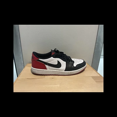 Pre-Owned Air Jordan 1 Low 'Bred Toe'
