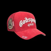 Godspeed GS FOREVER TRUCKER HAT Red Corduroy