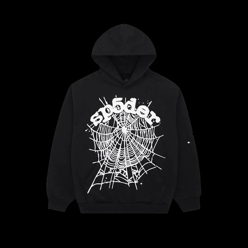 Sp5der OG Web Hoodie 'Black'
