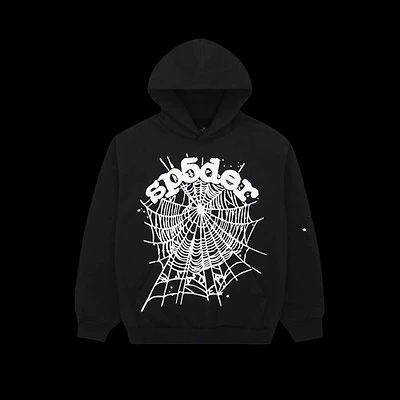 Sp5der OG Web Hoodie 'Black'