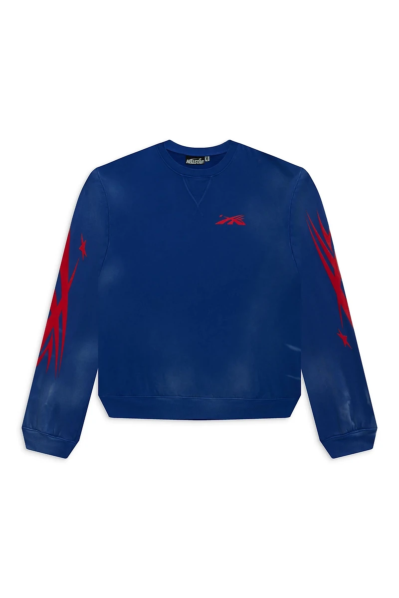 Hellstar Sports Core Logo Crewneck 'Blue'