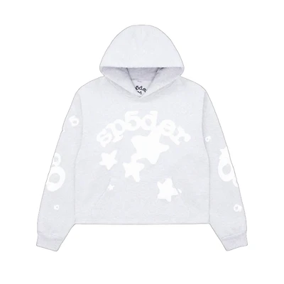 Sp5der Beluga Hoodie Grey Women's