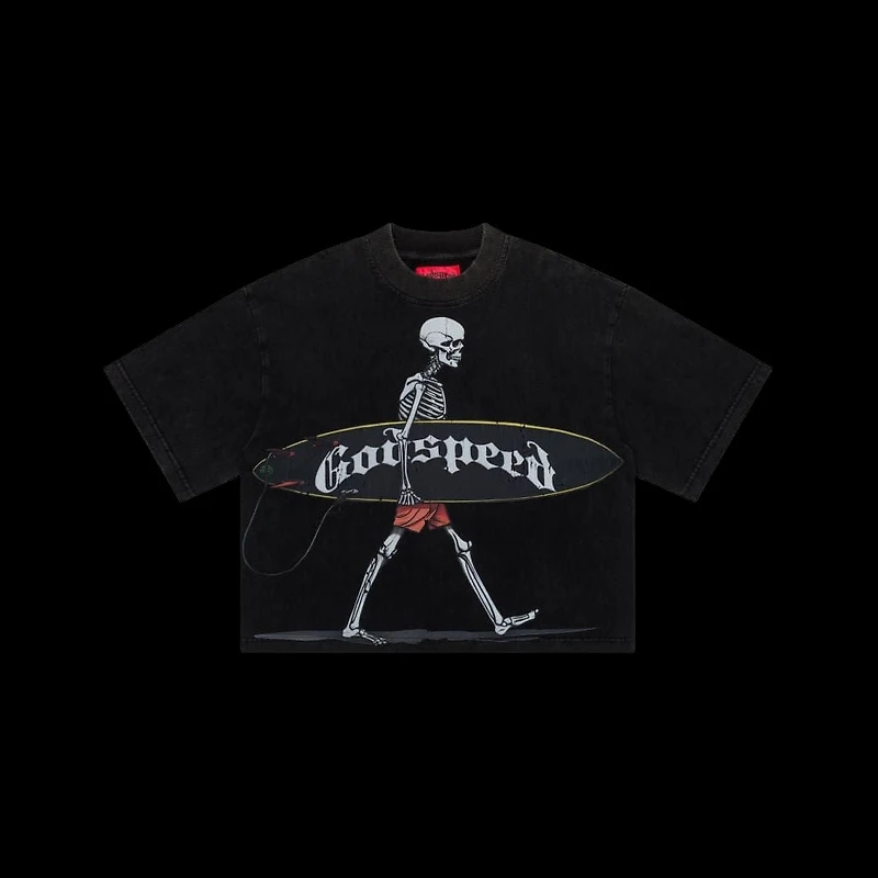 Godspeed Surf Day Tee Black