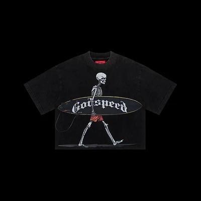Godspeed Surf Day Tee Black