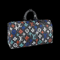 Louis Vuitton Keepall Bandoulière Graffiti Multicolor 50
