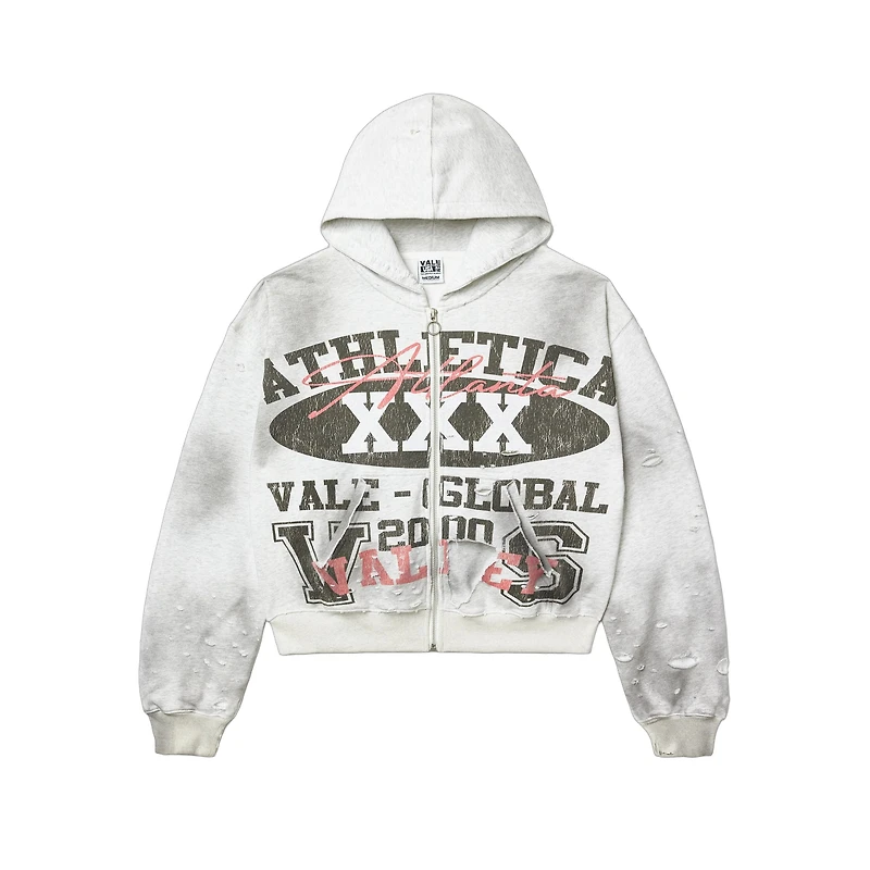 Vale Destroyer Zip Up Hoodie