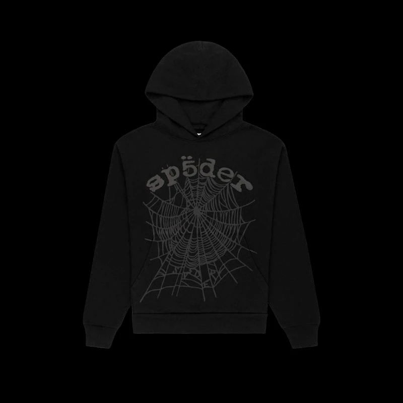 Sp5der Phantom Web Hoodie 'Black'