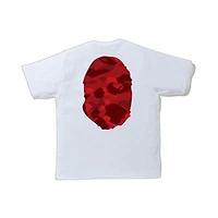 Bape Red Big Head Tee