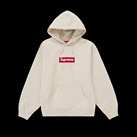 Supreme Box Logo Hooded Sweatshirt 'Stone'