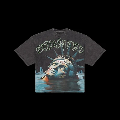 Godspeed Sunken Liberty Tee Grey Wash