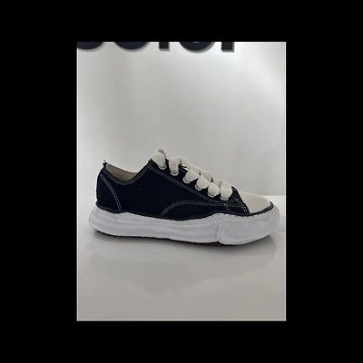 Pre-Owned Maison Mihara Yasuhiro Hank OG Sole Canvas Low 'Black White'