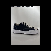 Pre-Owned Maison Mihara Yasuhiro Hank OG Sole Canvas Low 'Black White'