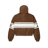 Vale Cursive Zip Up Hoodie