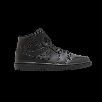 Air Jordan 1 Mid 'Triple Black' 2022