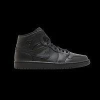 Air Jordan 1 Mid 'Triple Black' 2022