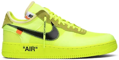 Off-White x Air Force 1 Low 'Volt'