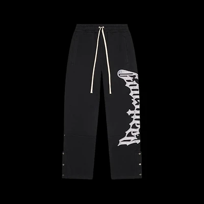 Godspeed Black/Silver Satin Sweatsuit Bottom