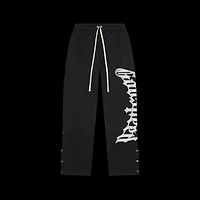 Godspeed Black/Silver Satin Sweatsuit Bottom