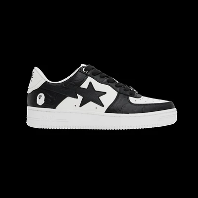 Bapesta White & Black Sta #4