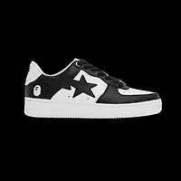 Bapesta White & Black Sta #4