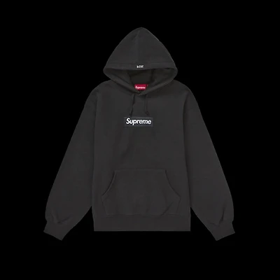 Supreme Box Logo Hooded Sweatshirt 'Black'