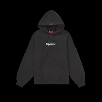 Supreme Box Logo Hooded Sweatshirt 'Black'