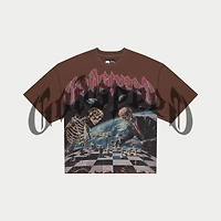 Godspeed Checkmate Tee Brown