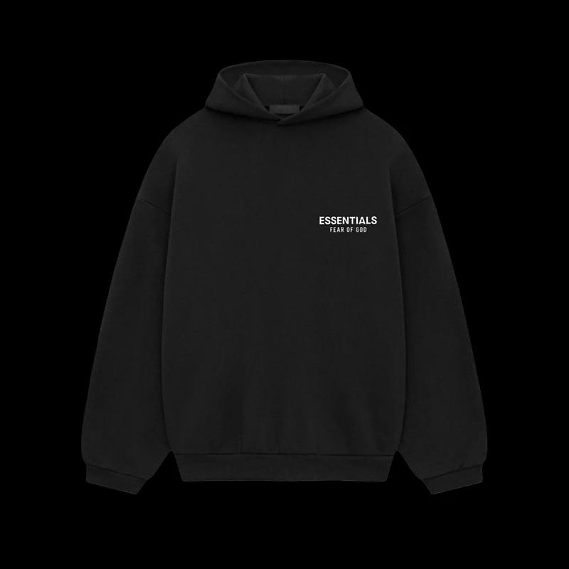 Fear of God Essentials Fleece Hoodie II 'Black'