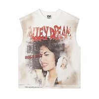 Vale Forever La Flor Muscle Tee 'White'