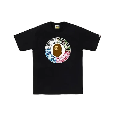 BAPE ABC Camo Crazy Busy Works Tee 'Black'
