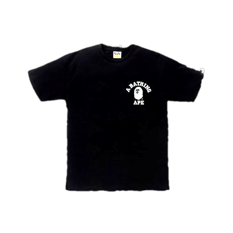 BAPE ABC Camo Crazy College ATS Tee 'Black'