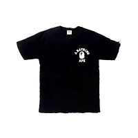 BAPE ABC Camo Crazy College ATS Tee 'Black'