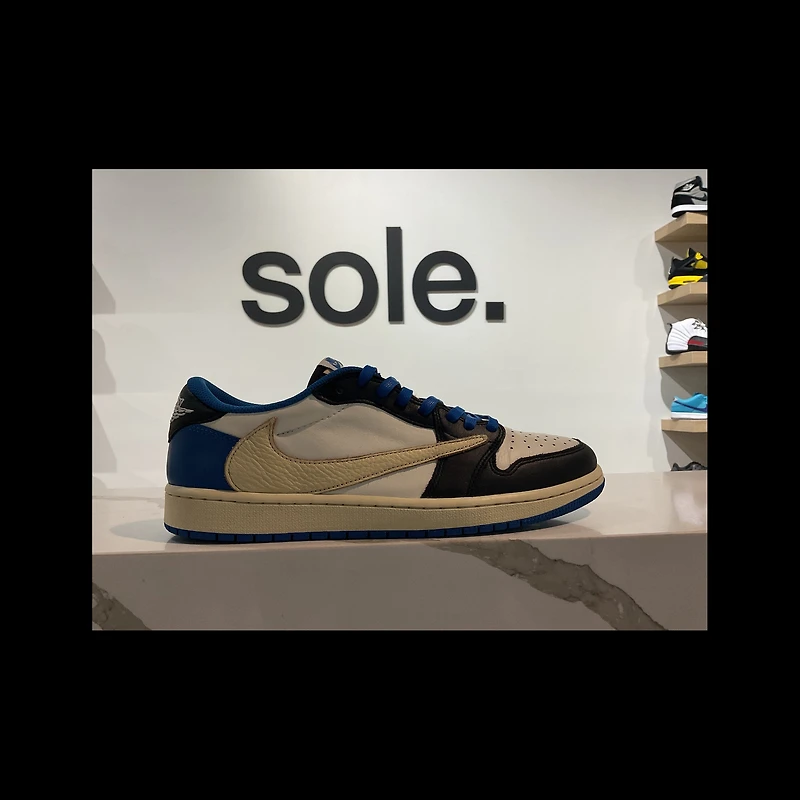 Pre-Owned Fragment Design x Travis Scott x Air Jordan 1 Retro Low