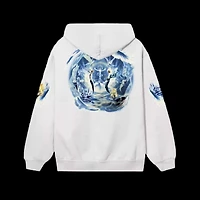 Revenge Angel Arch Logo Hoodie White