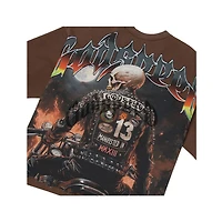 Godspeed Biker Nation Mocha Tee