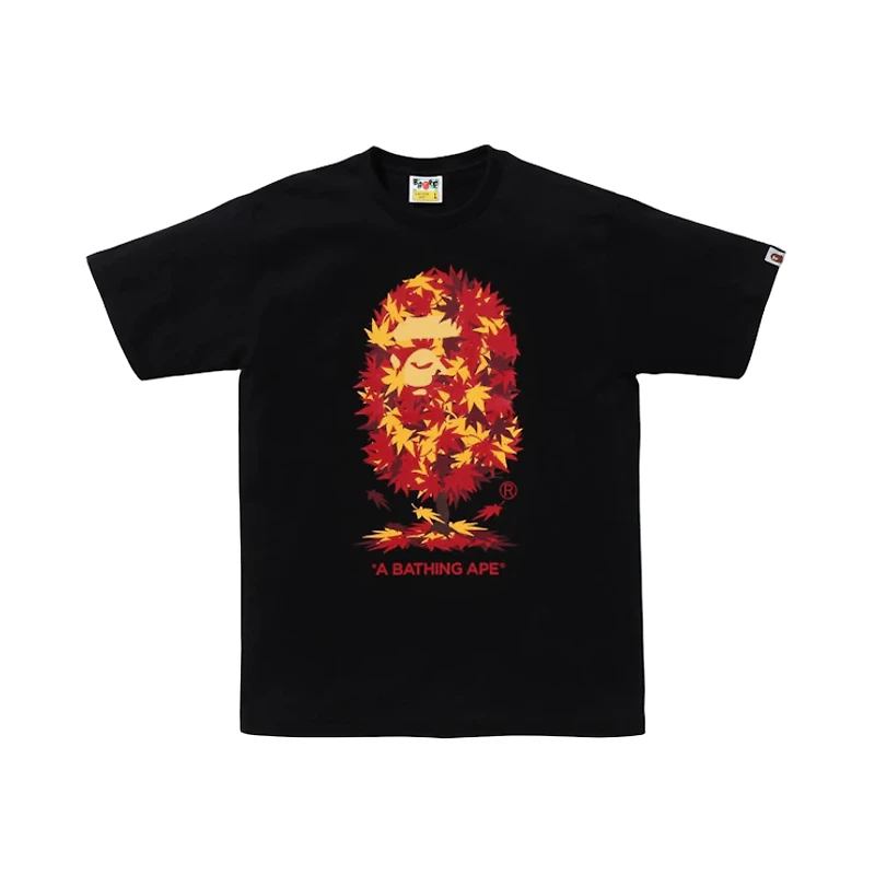 Bape Japan Autumn Ape Head Tee Black
