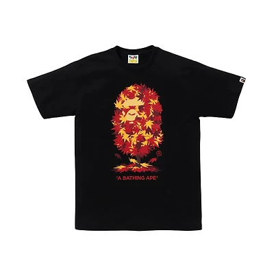 Bape Japan Autumn Ape Head Tee Black
