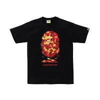 Bape Japan Autumn Ape Head Tee Black