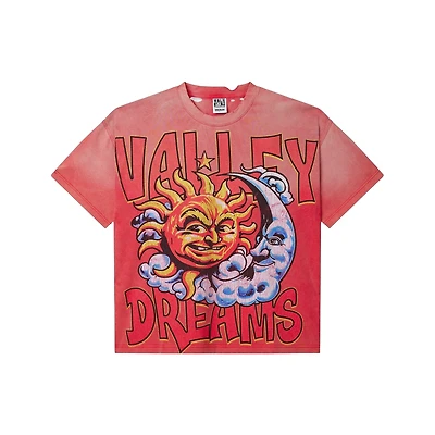 Vale Thrashed Red Tee
