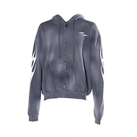 Hellstar Grey HS Logo Zip-Up