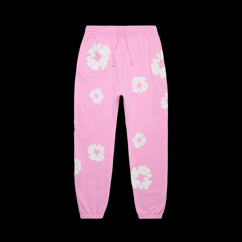 Denim Tears The Cotton Wreath Sweatpants 'Powder Pink'