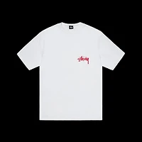 Stussy Beat Crazy Tee 'White'