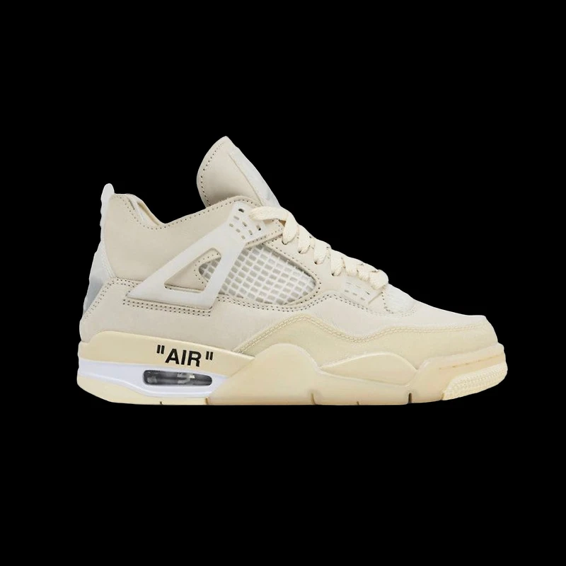 Off-White x Wmns Air Jordan 4 Retro SP 'Sail'
